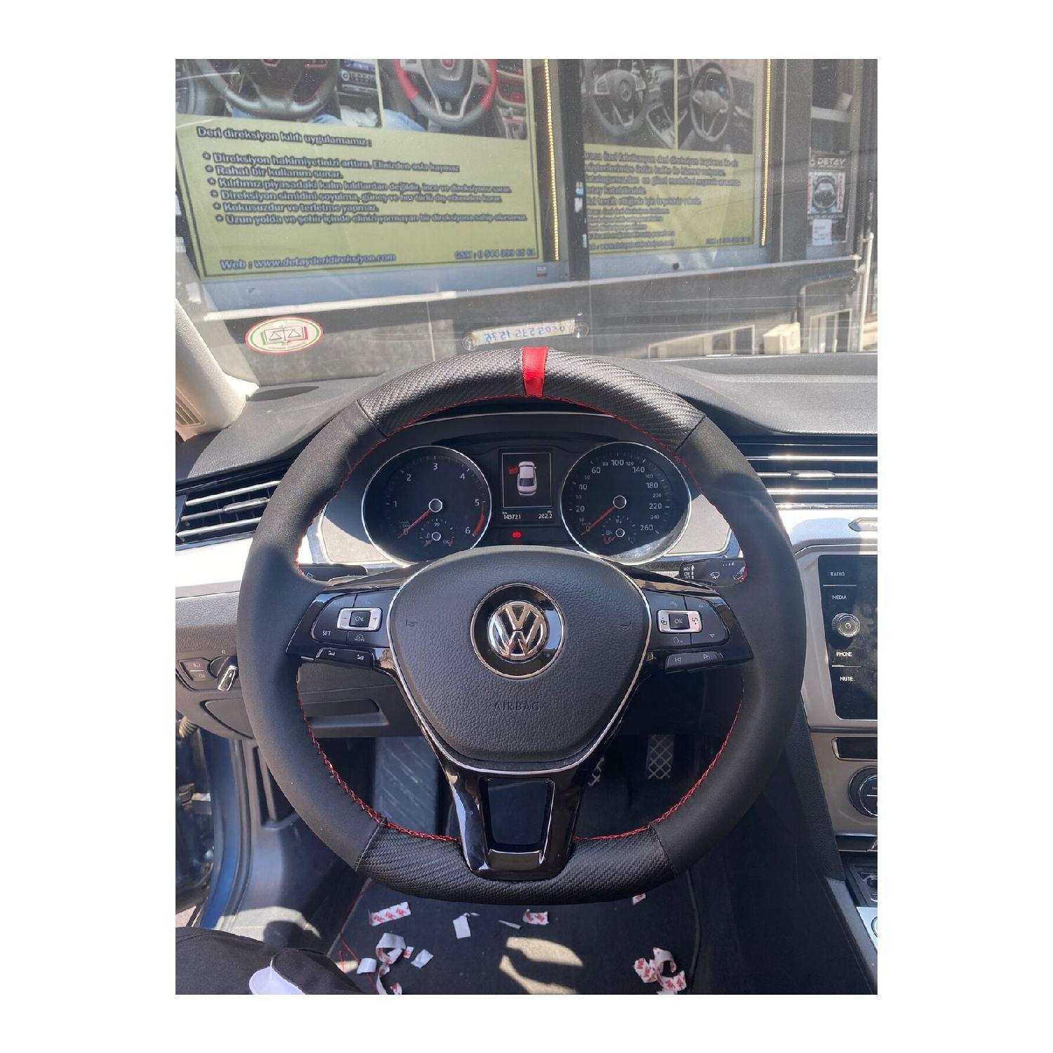 Volkswagen Golf 7-jetta-passat-tiguan-polo-t-roc Замшевый карбоновый чехол на руль с ручным управлением
Volkswagen Golf 7-jetta-passat-tiguan-polo-t-roc Замшевый карбоновый чехол на руль с ручным управлением