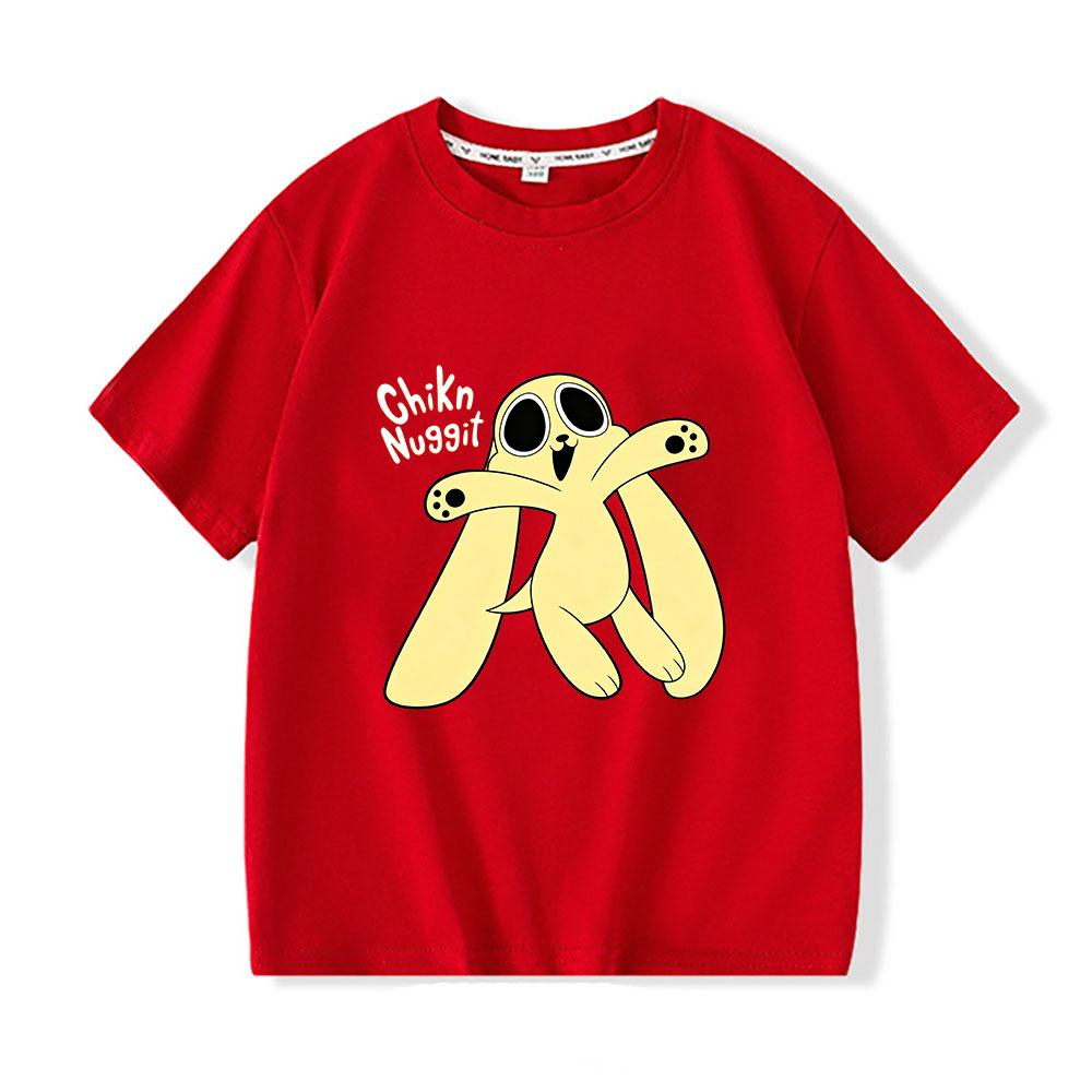 Chikn Nuggit Cartoon Print Children s T-shirt 100%Cotton Tees 2-12Y Boys Girls Cute Short Sleeve Casual Kids Tops Summer Toddler 100 красный
Chikn Nuggit Cartoon Print Children s T-shirt 100%Cotton Tees 2-12Y Boys Girls Cute Short Sleeve Casual Kids Tops Summer Toddler 100 красный