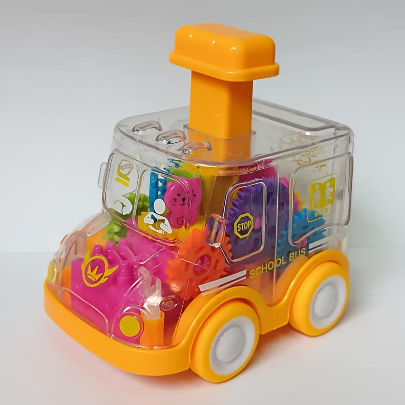 Transparent Gear Inertia Car Toy Press and Go Friction Powered Vehicle for Kids 1PCS жёлтый
Transparent Gear Inertia Car Toy Press and Go Friction Powered Vehicle for Kids 1PCS жёлтый