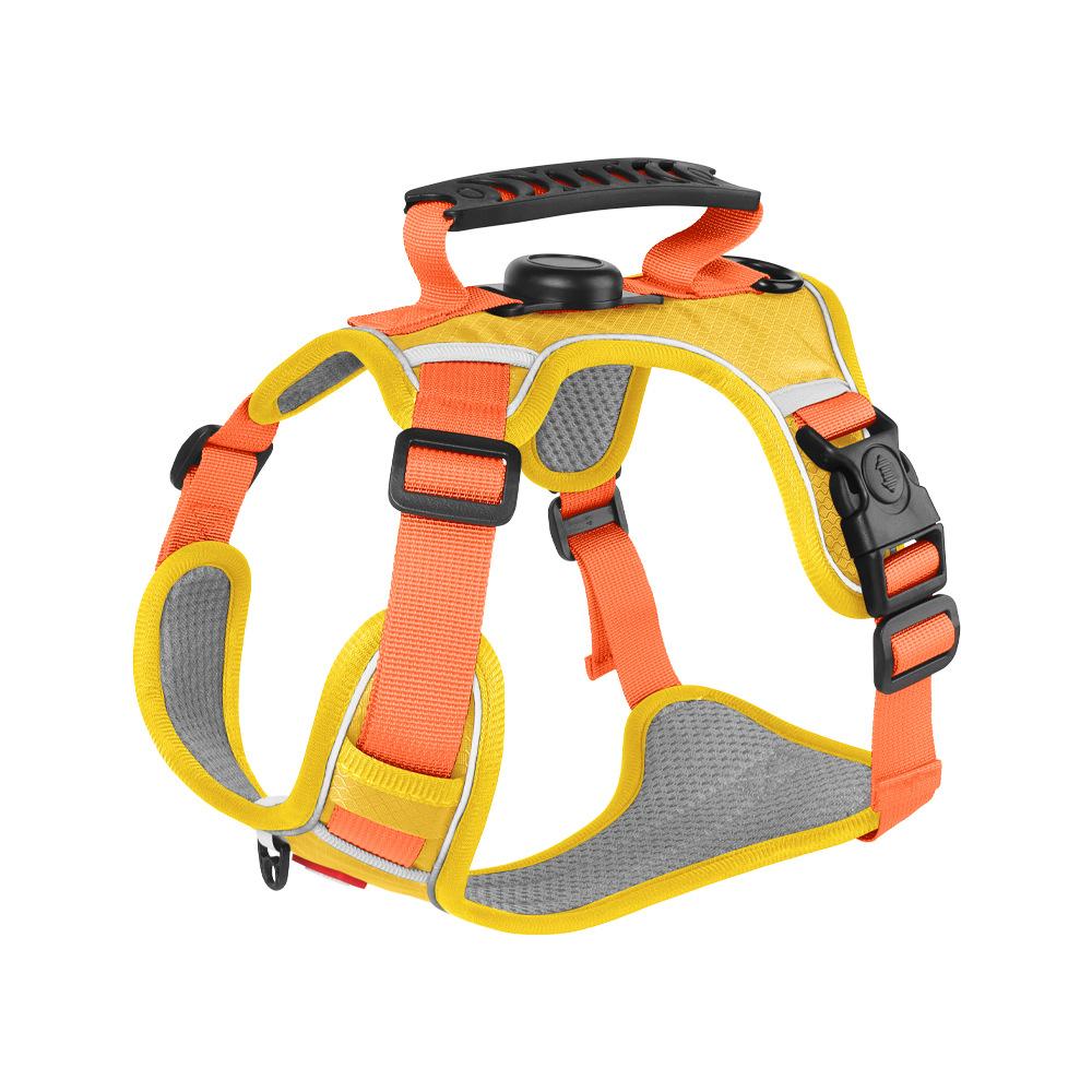 Upgraded Reflective Harness with GPS holder - Military-Grade Adjustable Vest with Padded Handle Escape-Proof Dog Leash Set XS
Upgraded Reflective Harness with GPS holder - Military-Grade Adjustable Vest with Padded Handle Escape-Proof Dog Leash Set XS