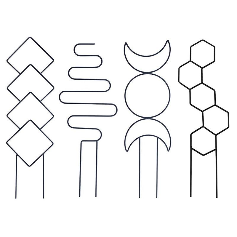 Опора для вьющихся растений 4 шт. Комбинация Садовые кронштейны для поддержки растений
Опора для вьющихся растений 4 шт. Комбинация Садовые кронштейны для поддержки растений