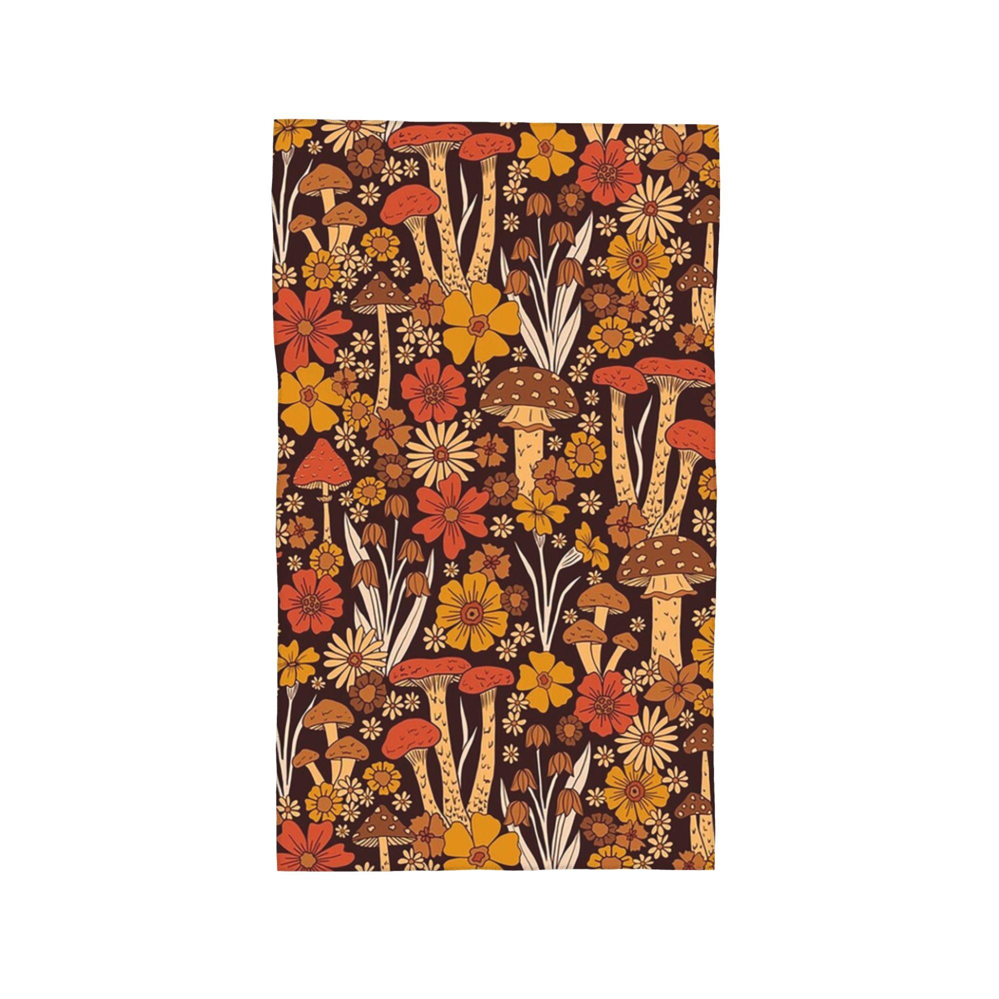 Retro 1970s Brown And Orange Mushrooms And Flowers Soft Face Towel Quick Dry Pool Bath Cotton Towels Absorbent Quick W40*H60(CM)
Retro 1970s Brown And Orange Mushrooms And Flowers Soft Face Towel Quick Dry Pool Bath Cotton Towels Absorbent Quick W40*H60(CM)