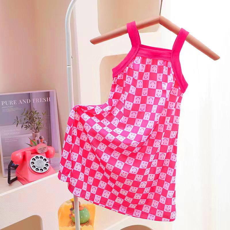 Girls Sweet Plaid Halter Dress - Sleeveless Summer Style 80 cm
Girls Sweet Plaid Halter Dress - Sleeveless Summer Style 80 cm