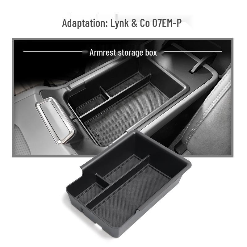 Lynk&Co 07EM-P Center Console Armrest Storage Organizer
Lynk&Co 07EM-P Center Console Armrest Storage Organizer