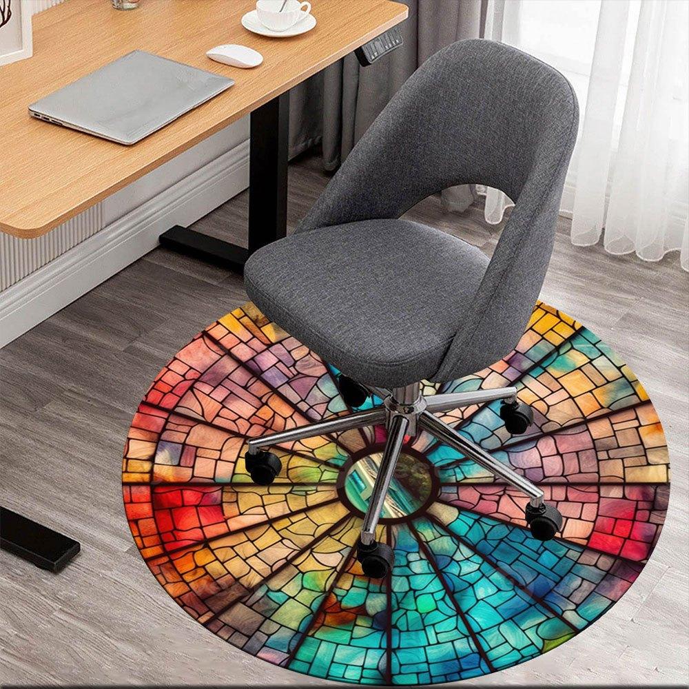 Stunning Stained Glass Dome: Vibrant Colors for Your Home DecorRound Non-Slip chair mat chair carpet for office Rugs for Office Decor Gift For Valenti 80cm by 80cm
Stunning Stained Glass Dome: Vibrant Colors for Your Home DecorRound Non-Slip chair mat chair carpet for office Rugs for Office Decor Gift For Valenti 80cm by 80cm