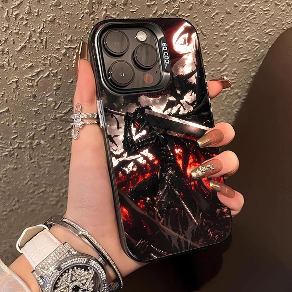 Anime Berserks Phone Case for iPhone 16 15 14 13 12 11 X XR XS 8 7 Pro Max Plus Colored Translucent Cover Smartphone Cellphones iPhone 7 or 8
Anime Berserks Phone Case for iPhone 16 15 14 13 12 11 X XR XS 8 7 Pro Max Plus Colored Translucent Cover Smartphone Cellphones iPhone 7 or 8