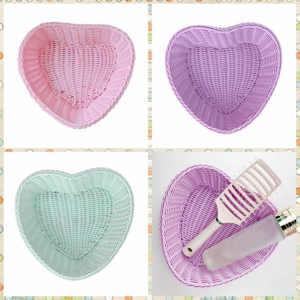 Large Capacity Heart Shape Basket Pink Sundries Organizer Cute Fruit Storage Basket Girl фиолетовый
Large Capacity Heart Shape Basket Pink Sundries Organizer Cute Fruit Storage Basket Girl фиолетовый