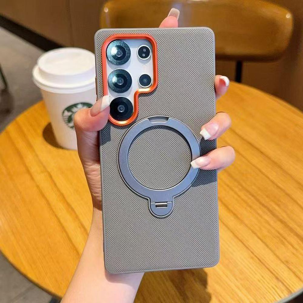 Rotating Magnetic Folding Stand Phone Case For Samsung Galaxy S25 Ultra S24 Plus S25 Edge Texture Armor Shockproof Cover For Galaxy S24Ultra
Rotating Magnetic Folding Stand Phone Case For Samsung Galaxy S25 Ultra S24 Plus S25 Edge Texture Armor Shockproof Cover For Galaxy S24Ultra
