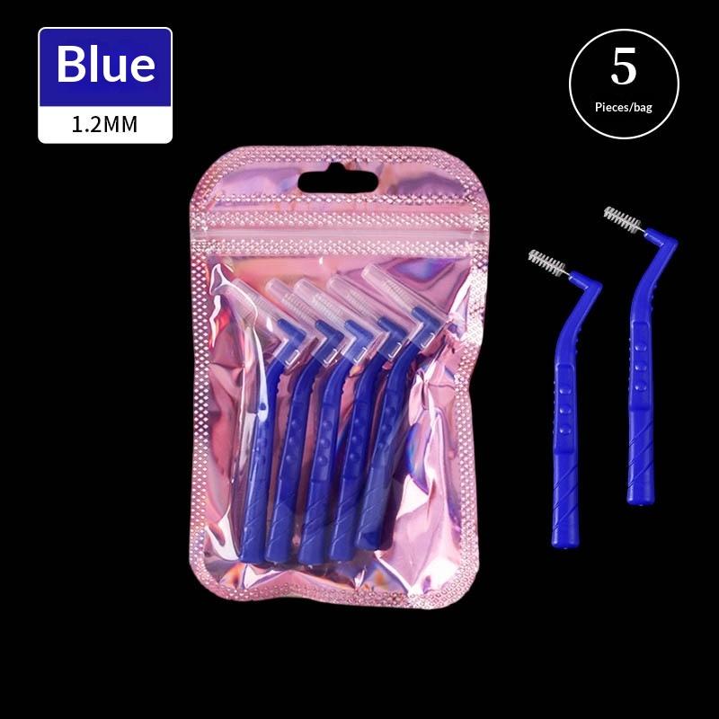 5pcs 0.6-1.2mm L Shape Interdental Brush With Box Orthodontic Dental Tool Teeth Cleaning Toothpick Oral Hygiene Dental Flosser синій
5pcs 0.6-1.2mm L Shape Interdental Brush With Box Orthodontic Dental Tool Teeth Cleaning Toothpick Oral Hygiene Dental Flosser синій