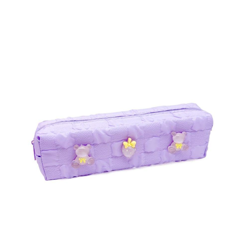 Large Capacity Pencil Pouch Cartoon Print Stationery Storage Bag Fashion Pencil Bag Student Gifts синій
Large Capacity Pencil Pouch Cartoon Print Stationery Storage Bag Fashion Pencil Bag Student Gifts синій