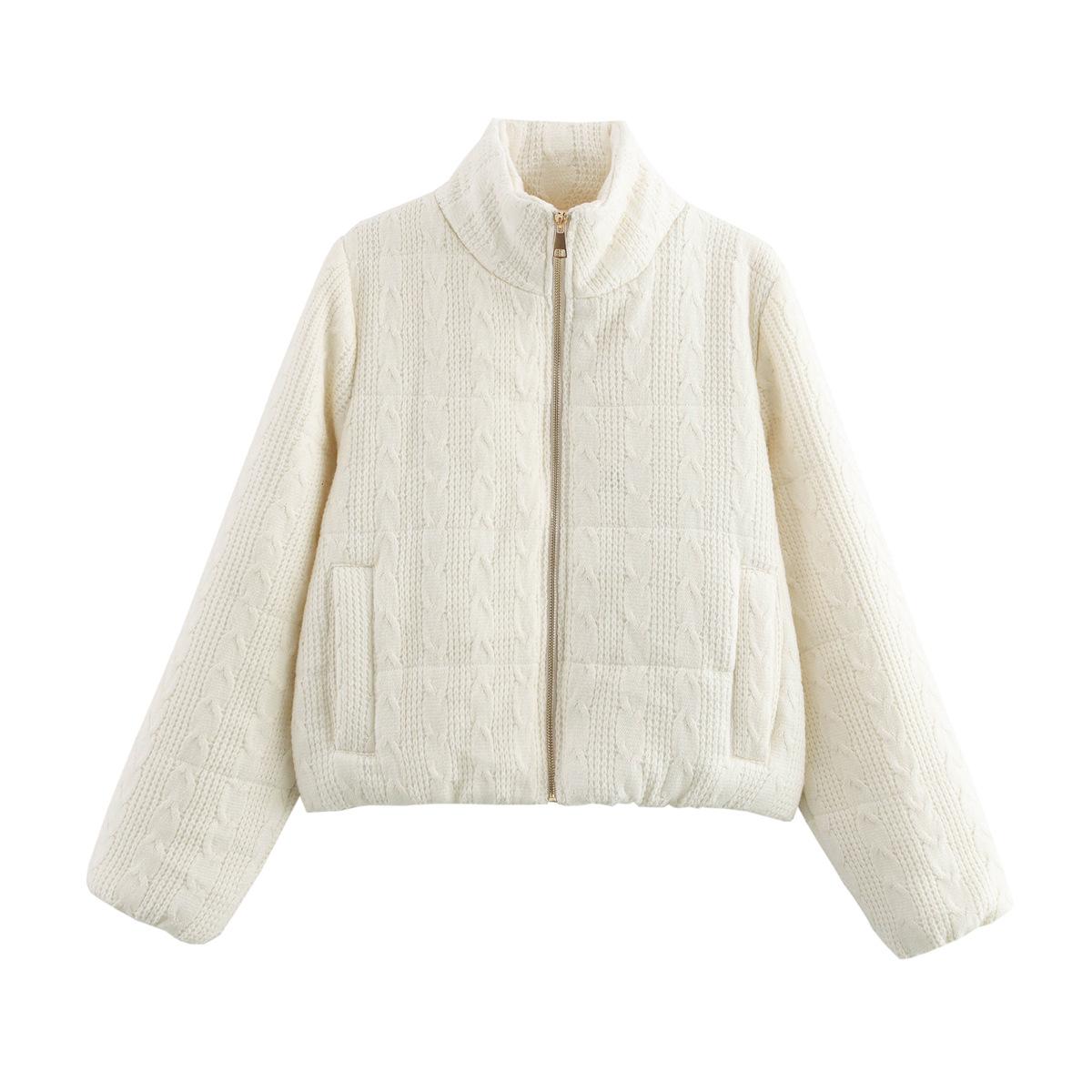 European & American Women s 2024 Autumn/Winter Knitted Stand-Up Collar Cotton Jacket 9213 S
European & American Women s 2024 Autumn/Winter Knitted Stand-Up Collar Cotton Jacket 9213 S