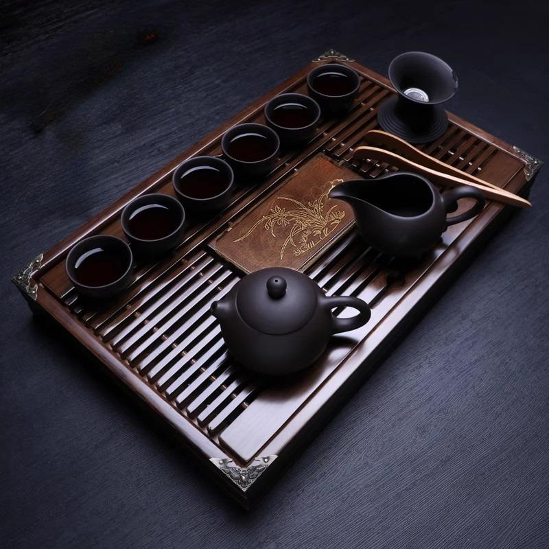 Luxury Chinese Porcelain Tea Cup Set, Tea Ceremony Strainer, Purple Clay, Kung Fu Tea Set Tray, Teaware DG50TS
Luxury Chinese Porcelain Tea Cup Set, Tea Ceremony Strainer, Purple Clay, Kung Fu Tea Set Tray, Teaware DG50TS