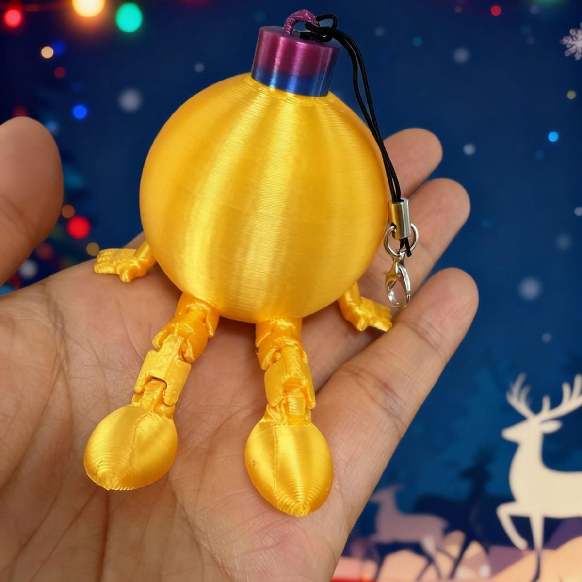 Christmas Decoration Small Ball Human Joint Movable Pendant Can Be Hung As A Whole Pendant, Holiday Celebration Gift золотистый
Christmas Decoration Small Ball Human Joint Movable Pendant Can Be Hung As A Whole Pendant, Holiday Celebration Gift золотистый