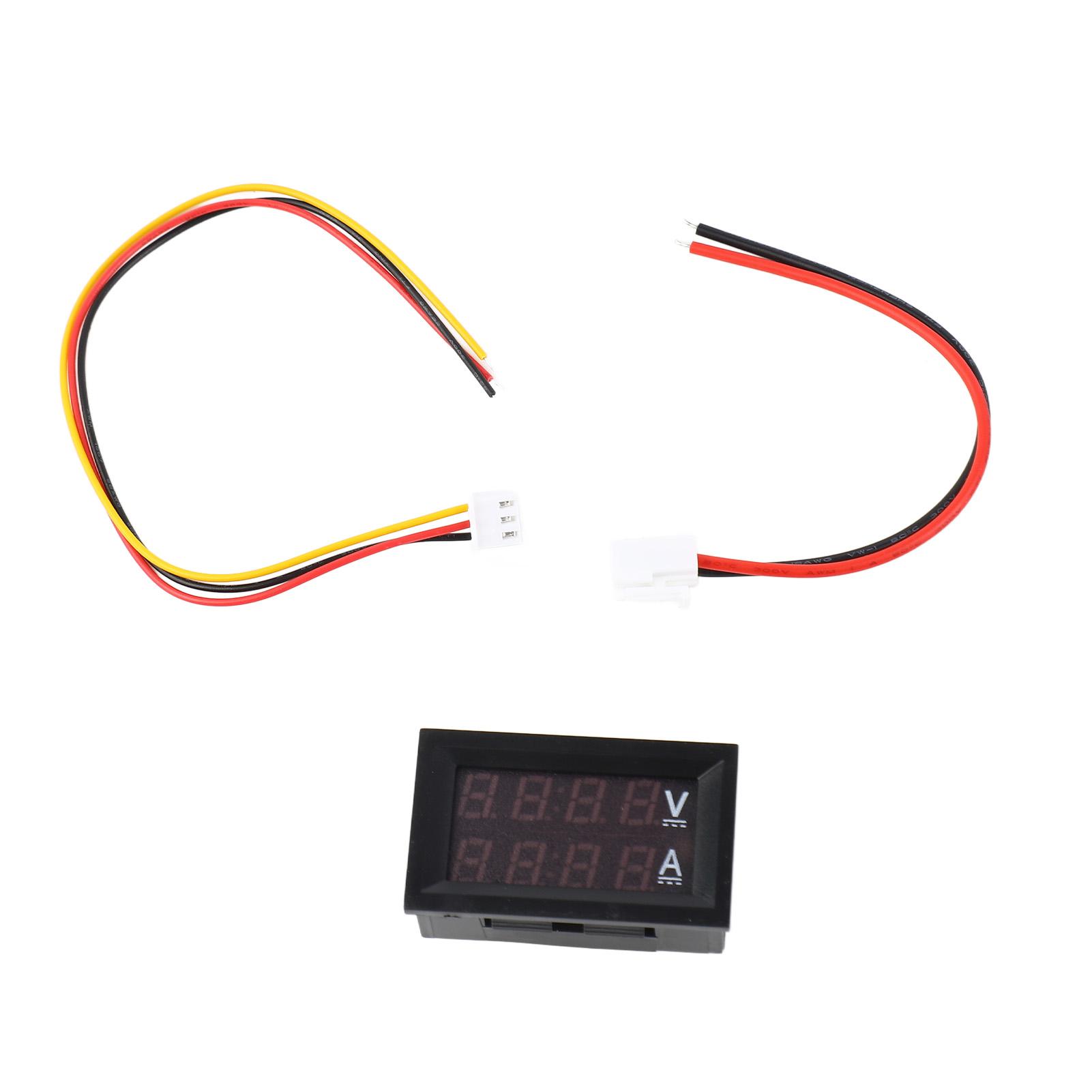 Digital Voltmeter Ammeter 4 Digit LED Display Voltage Current Meter Tester DC 0200V 10A
Digital Voltmeter Ammeter 4 Digit LED Display Voltage Current Meter Tester DC 0200V 10A