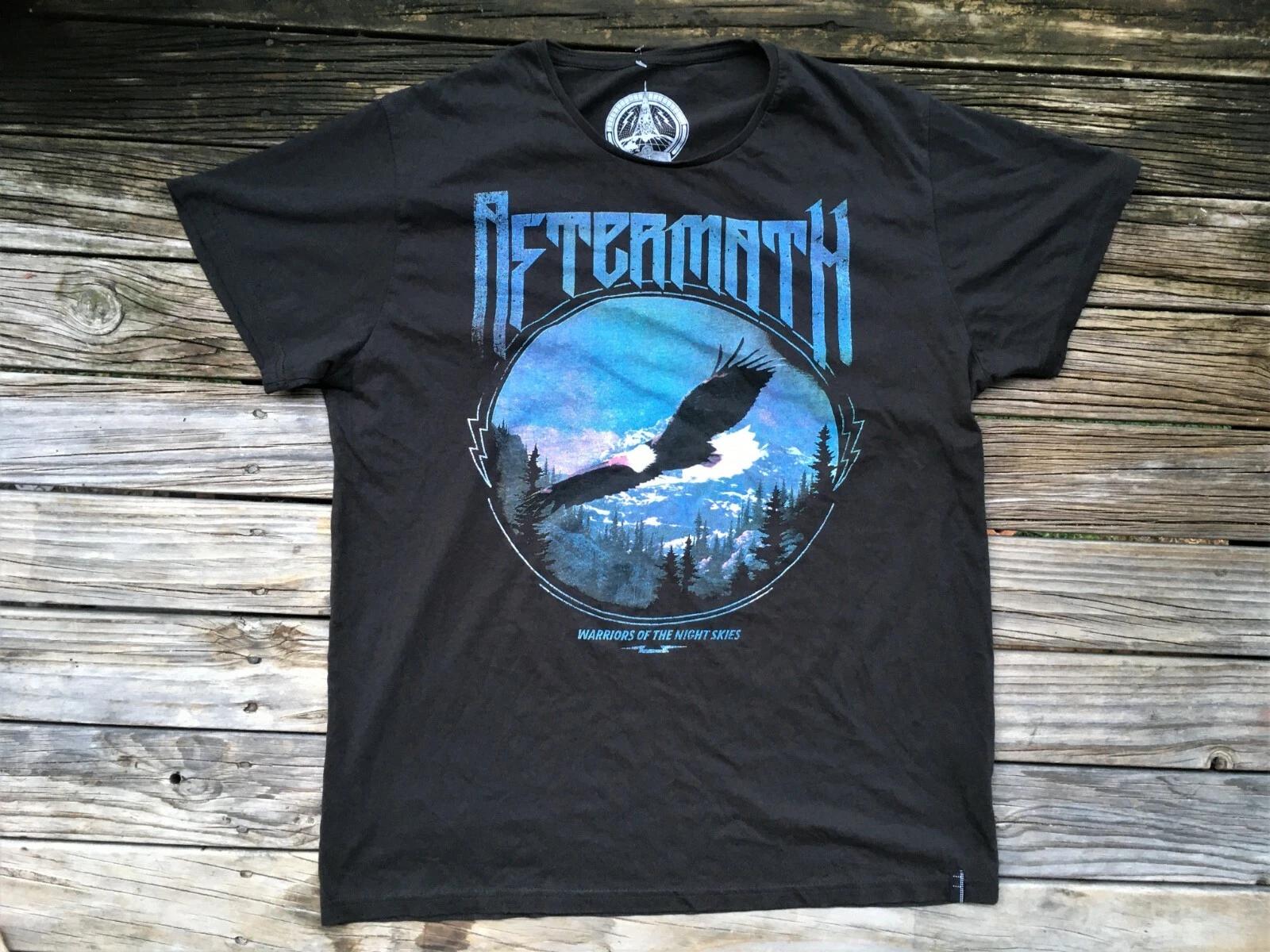 AFTERMATH - WARRIORS OF THE NIGHT SKIES Black Cotton XL Mens T Shirt K14 S
AFTERMATH - WARRIORS OF THE NIGHT SKIES Black Cotton XL Mens T Shirt K14 S