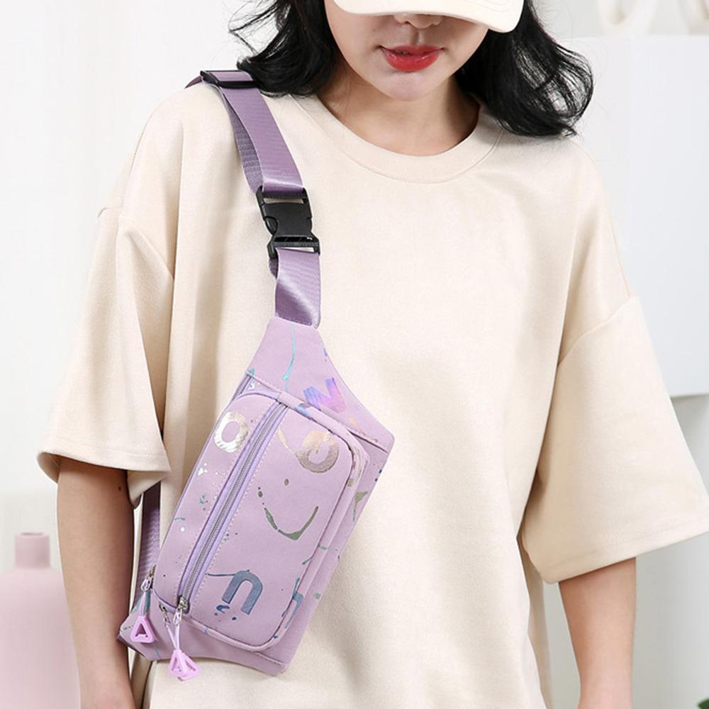 Waterproof Multi-layer Crossbody Bag Oxford Cloth Crossbody Chest Bag Women s Fanny Pack Woman фіолетовий
Waterproof Multi-layer Crossbody Bag Oxford Cloth Crossbody Chest Bag Women s Fanny Pack Woman фіолетовий