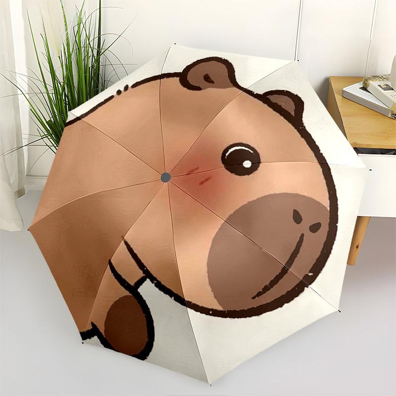 Cute, Capybara Automatic Folding Umbrella Compact 8 rib Design, Unique Style, Suitable for Everyday Outdoor Use, Perfect Gift for Friends an
Cute, Capybara Automatic Folding Umbrella Compact 8 rib Design, Unique Style, Suitable for Everyday Outdoor Use, Perfect Gift for Friends an