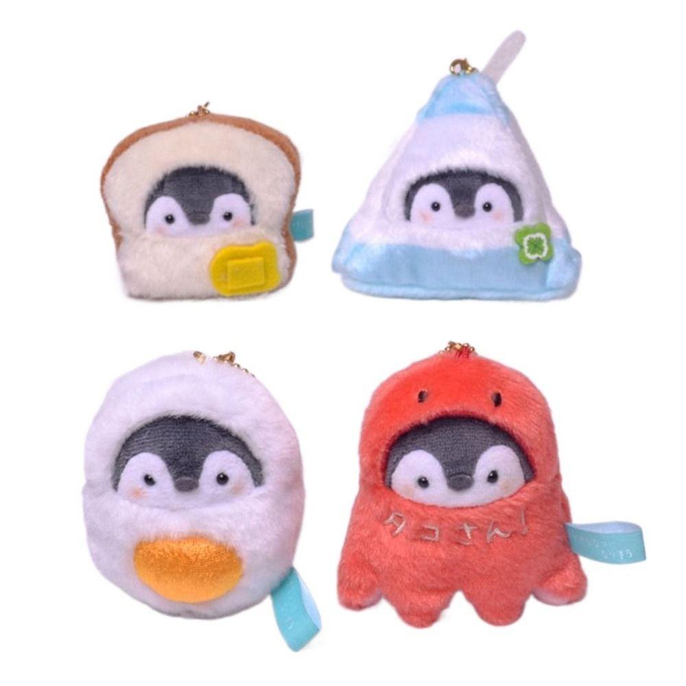Animal Octopus Bag Pendant Breakfast Series Keyring Penguin Plush keyring Penguin Plush Keychain B
Animal Octopus Bag Pendant Breakfast Series Keyring Penguin Plush keyring Penguin Plush Keychain B
