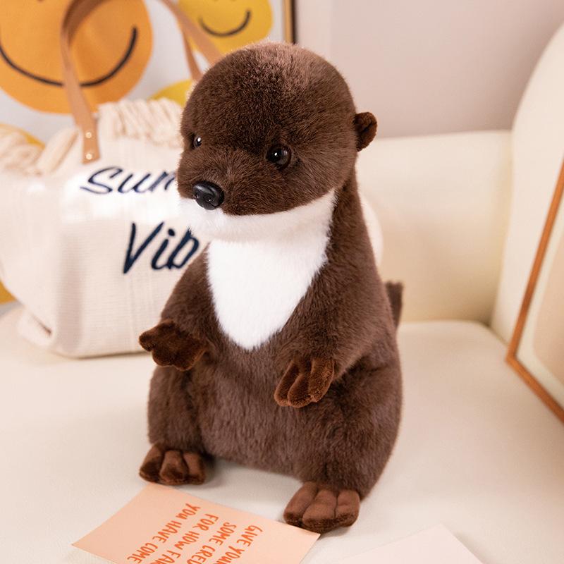 Simulated otter doll plush toy lying down otter doll children s company soothing pillow doll 25cm(0.2kg)
Simulated otter doll plush toy lying down otter doll children s company soothing pillow doll 25cm(0.2kg)