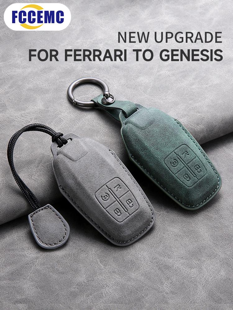 for Ferrari To Genesis Car Smart Key Case Cover Key Pack Remote Protection Sleeve Buckle Rope Special Accessories Multi Styles
for Ferrari To Genesis Car Smart Key Case Cover Key Pack Remote Protection Sleeve Buckle Rope Special Accessories Multi Styles