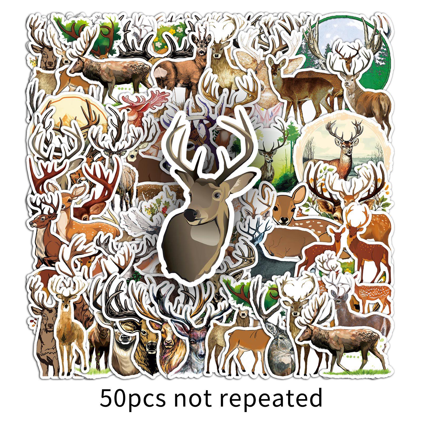 50 Cute Waterproof Sika Deer Stickers: Hand-Painted Decorative Stickers for Stationery, Journals, and Thermos Cups
50 Cute Waterproof Sika Deer Stickers: Hand-Painted Decorative Stickers for Stationery, Journals, and Thermos Cups