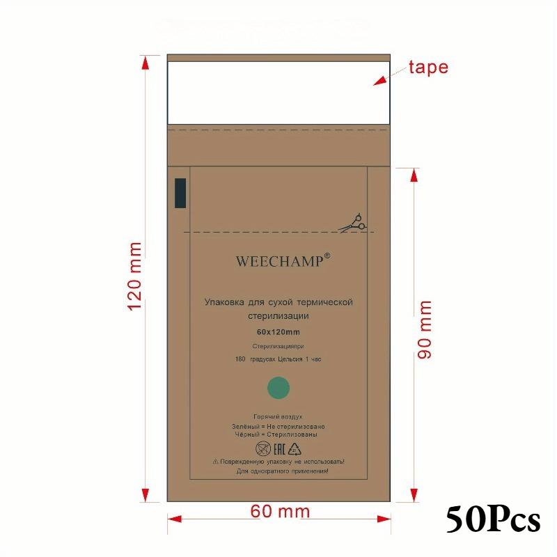 50Pcs Nail Sterilizer Bags Manicure Kraft Bags Nail Art Clean Tools Sterilization Disposable Nail Disinfection Accessories
50Pcs Nail Sterilizer Bags Manicure Kraft Bags Nail Art Clean Tools Sterilization Disposable Nail Disinfection Accessories