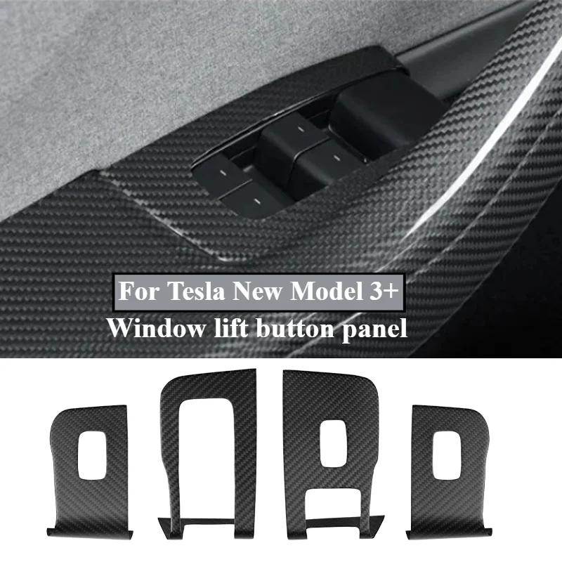 4Pcs For Tesla New Model 3 2024 Lifting Panel Switch Buttons Window Dry 3K240G Real Carbon Fiber Sticker Modification Accessorie
4Pcs For Tesla New Model 3 2024 Lifting Panel Switch Buttons Window Dry 3K240G Real Carbon Fiber Sticker Modification Accessorie