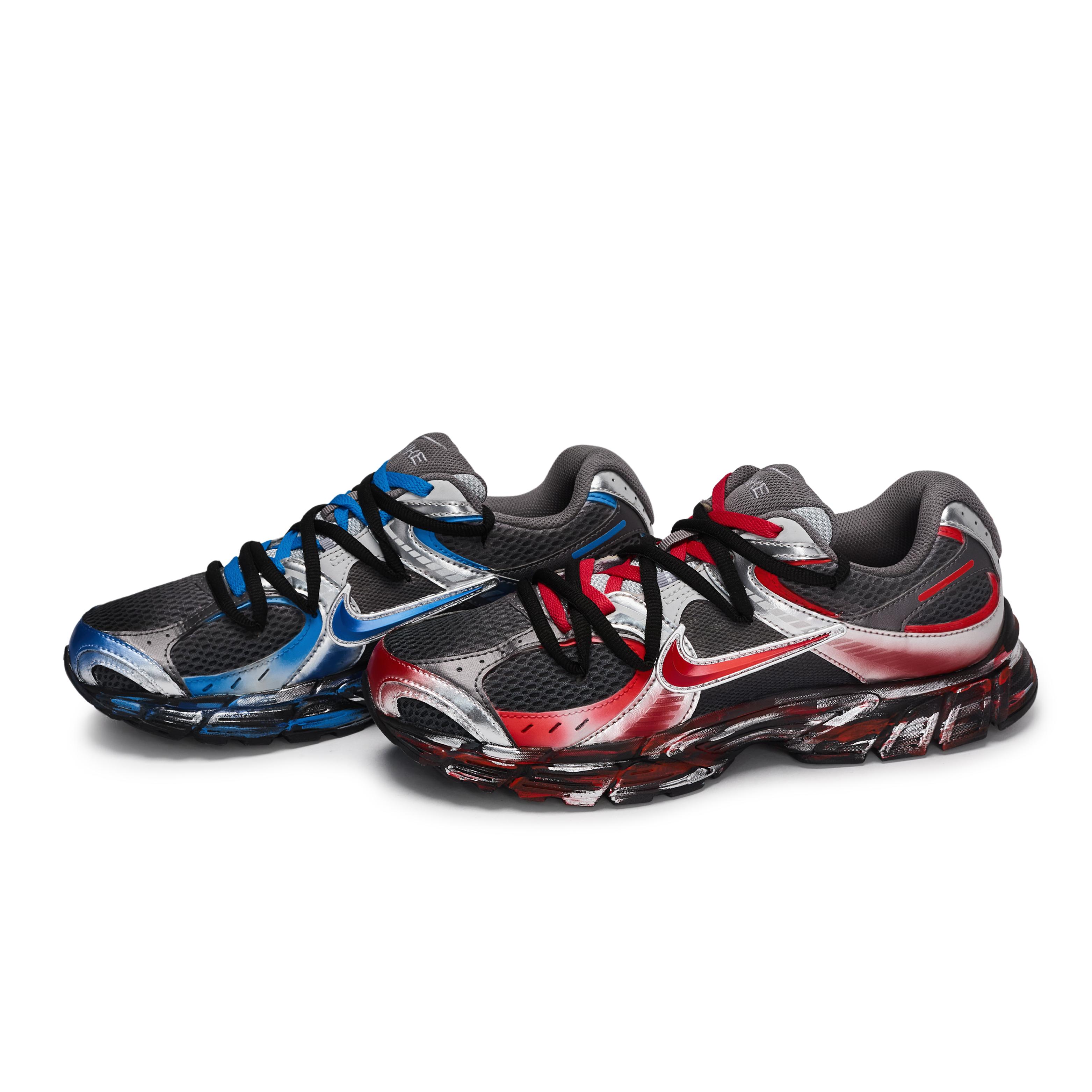 Nike V5 RNR Abrasion Resistant Low top Running Shoes Men s Black Red Blue Silver HJ5228-003(Team80-) 44
Nike V5 RNR Abrasion Resistant Low top Running Shoes Men s Black Red Blue Silver HJ5228-003(Team80-) 44