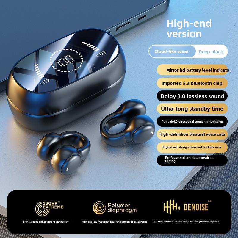 Admisitr The Wireless Bluetooth Headphones M47 Feature An Ear Clip Battery Level Display and Offer An Extremely Long Battery Life чёрный
Admisitr The Wireless Bluetooth Headphones M47 Feature An Ear Clip Battery Level Display and Offer An Extremely Long Battery Life чёрный