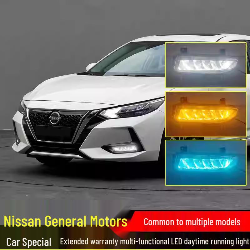 LED Fog & DRL Upgrade for Nissan Sylphy, X-Trail; Turn Signal Lights for Kicks
LED Fog & DRL Upgrade for Nissan Sylphy, X-Trail; Turn Signal Lights for Kicks