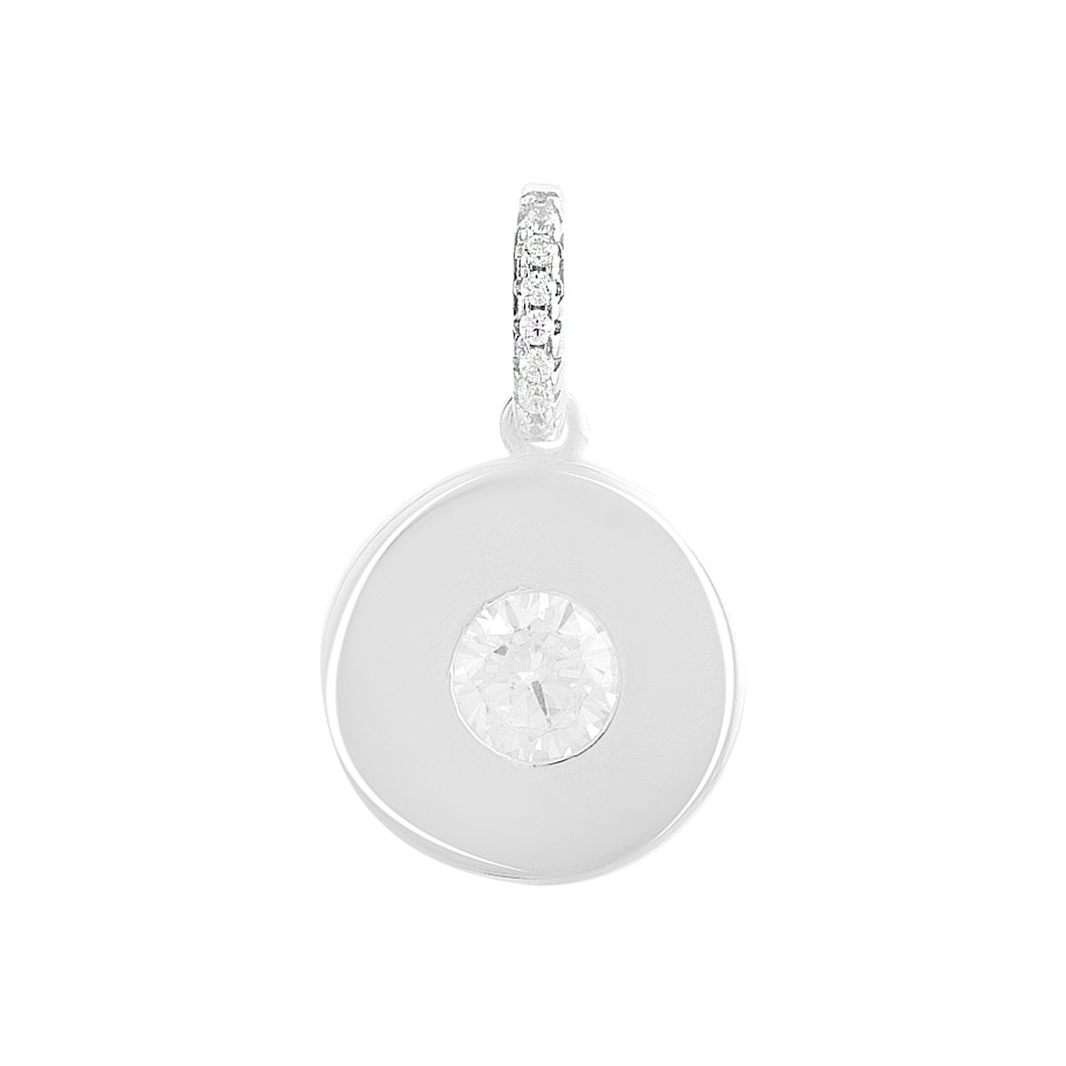 Silver pendant with cubic zirkonia (2198741) білий
Silver pendant with cubic zirkonia (2198741) білий
