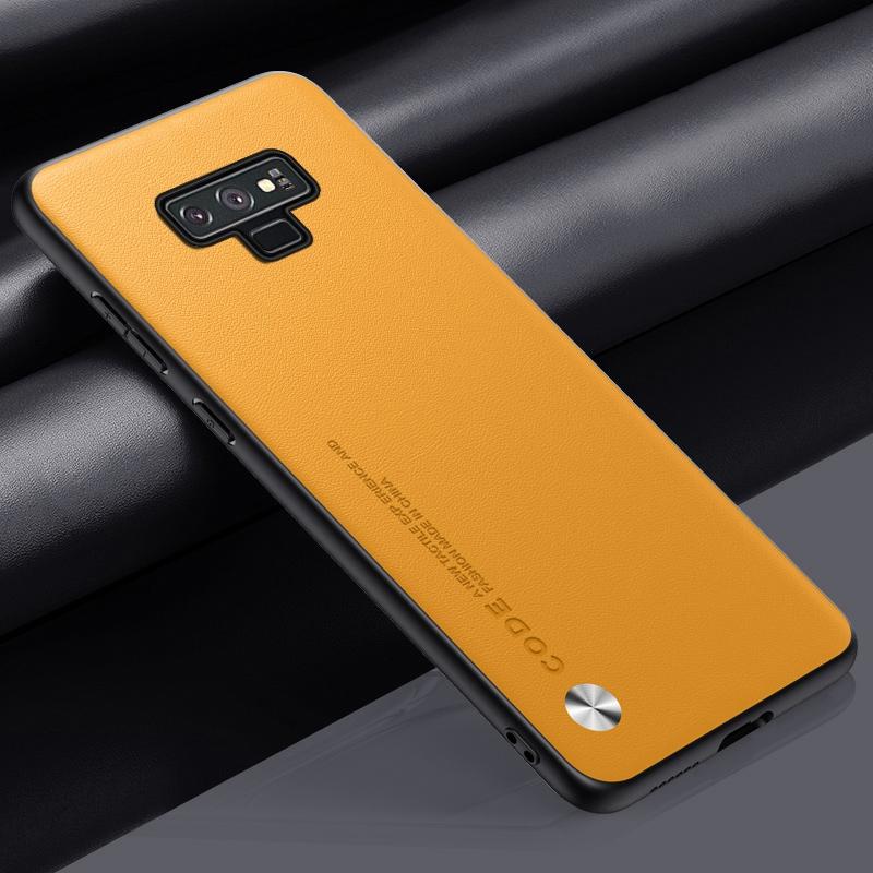 Роскошный чехол из искусственной кожи для Samsung Galaxy Note 9, задняя крышка, силиконовый защитный чехол для телефона Samsung Note 8 Note8 Note9 Coque For Galaxy Note 9 жёлтый
Роскошный чехол из искусственной кожи для Samsung Galaxy Note 9, задняя крышка, силиконовый защитный чехол для телефона Samsung Note 8 Note8 Note9 Coque For Galaxy Note 9 жёлтый