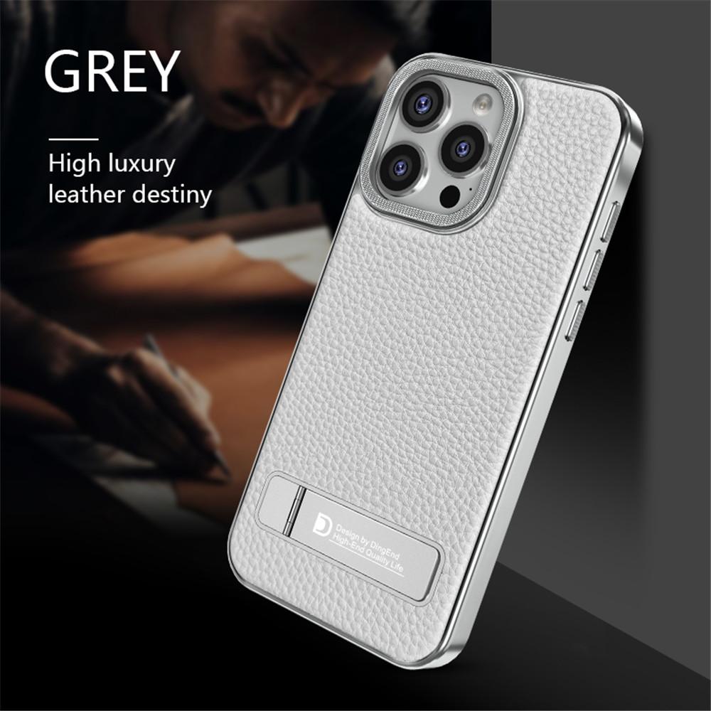 Adjustment Bracket Luxury Leather Case for iPhone 16 Pro Max Plus 15 Pro 14 13 Plating Len Bumper Magnetic Charging Phone Cover S25Ultra сірий колір
Adjustment Bracket Luxury Leather Case for iPhone 16 Pro Max Plus 15 Pro 14 13 Plating Len Bumper Magnetic Charging Phone Cover S25Ultra сірий колір