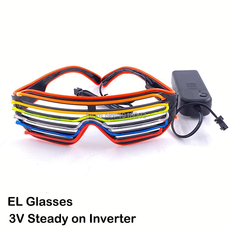 Colorful LED Shutter Glasses Rainbow Party Glasses Light up LED Glasses LED Luminous Glasses Festival Glow Party Supplies
Colorful LED Shutter Glasses Rainbow Party Glasses Light up LED Glasses LED Luminous Glasses Festival Glow Party Supplies