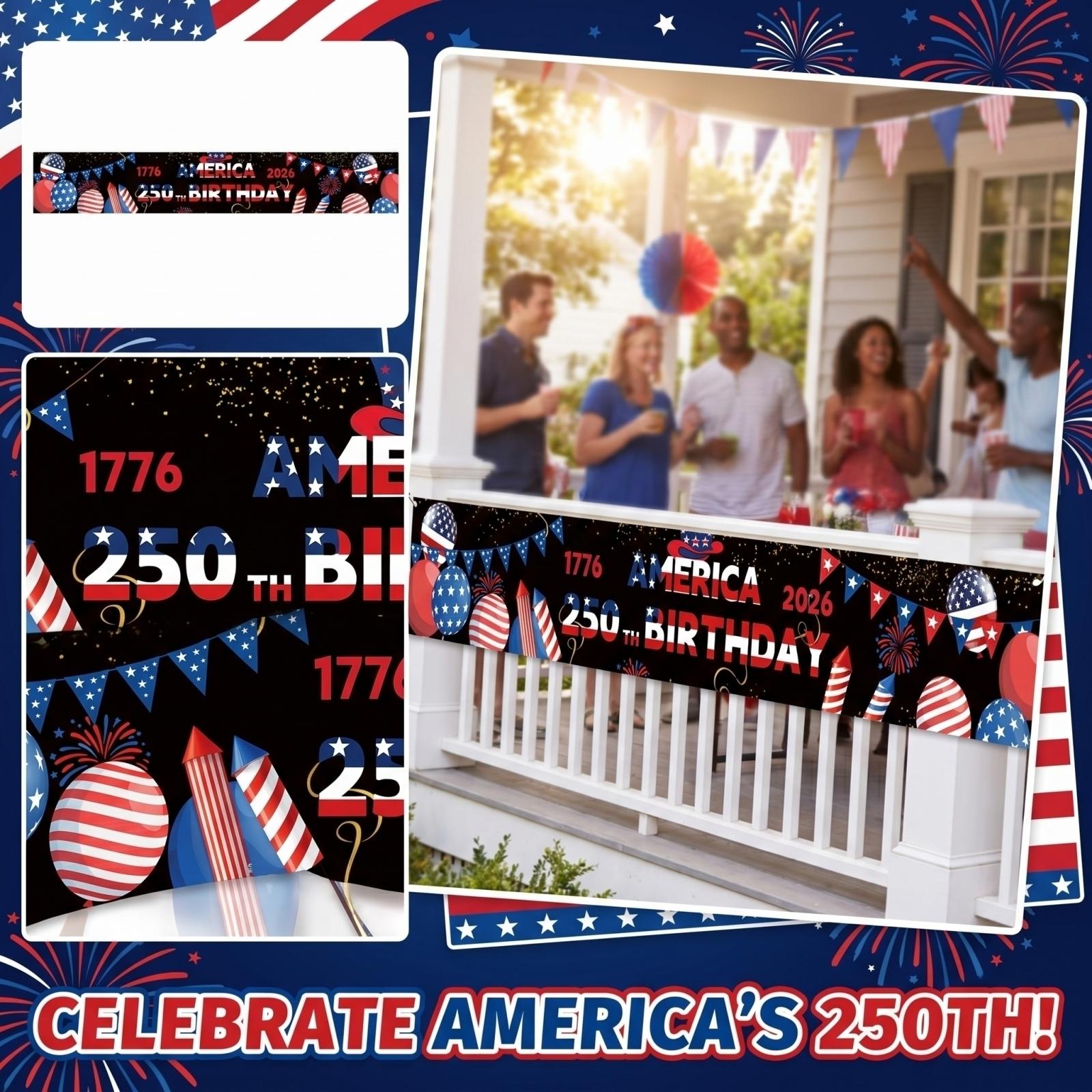 Years Anniversary Patriotic Themed Party Decoration with Soldier Silhouettes and Flag Design for Indoor Outdoor Events One Size
Years Anniversary Patriotic Themed Party Decoration with Soldier Silhouettes and Flag Design for Indoor Outdoor Events One Size