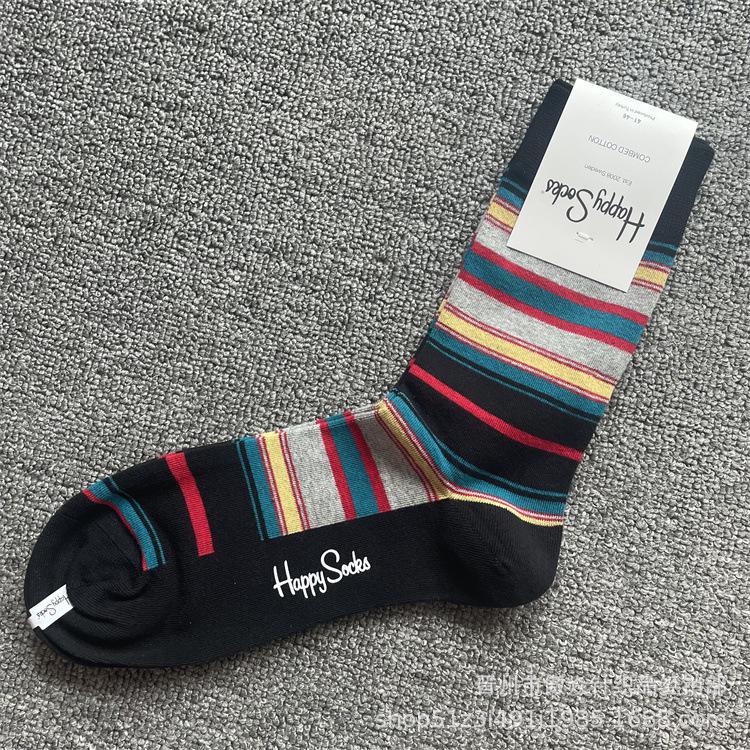 Мужские носки до середины икры Happy Socks из швейцарского хлопка - Новая весенне-осенняя коллекция 2025 41-46
Мужские носки до середины икры Happy Socks из швейцарского хлопка - Новая весенне-осенняя коллекция 2025 41-46