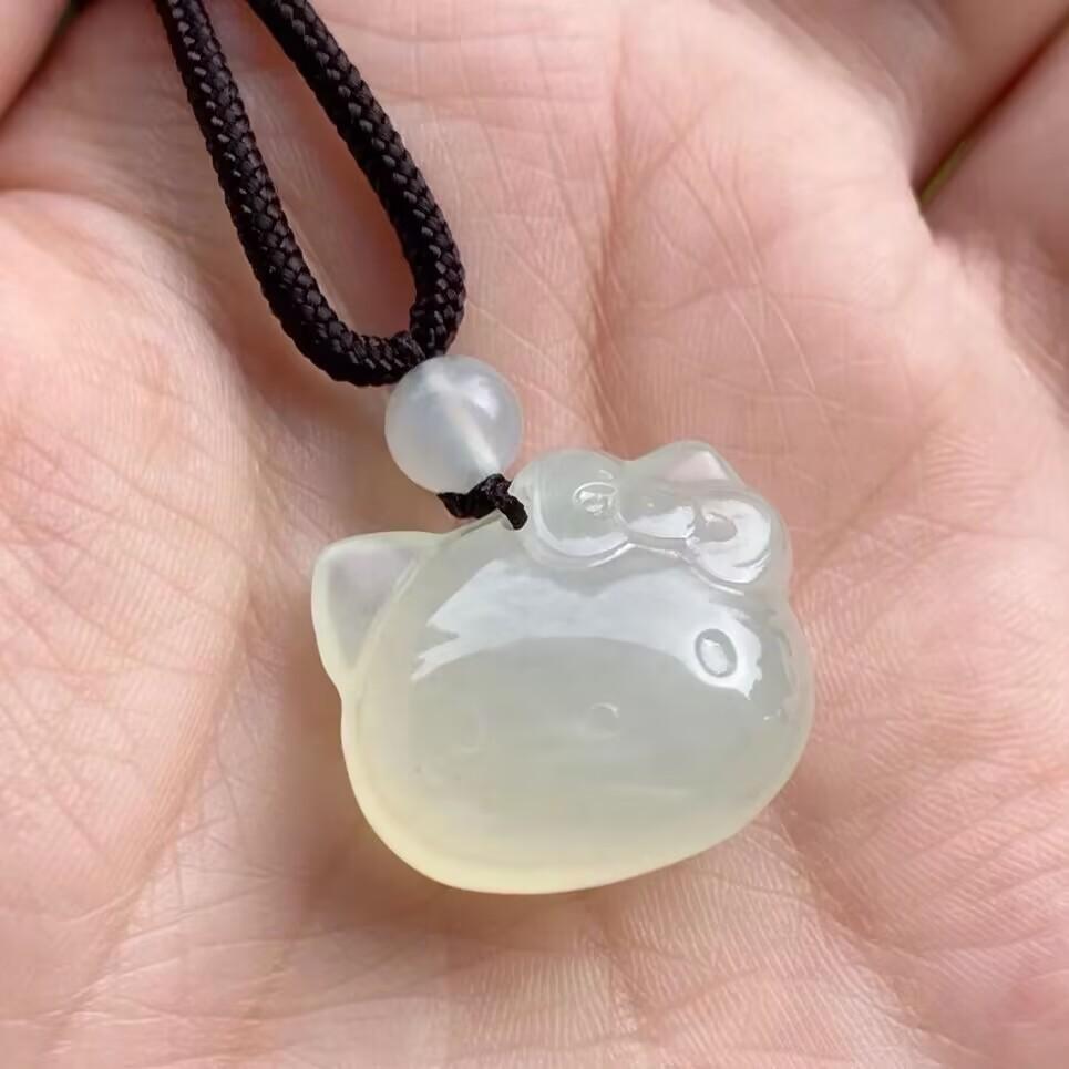 Hello necklace girl cute girl Hello Kitty collarbone chain pendant summer not color
Hello necklace girl cute girl Hello Kitty collarbone chain pendant summer not color
