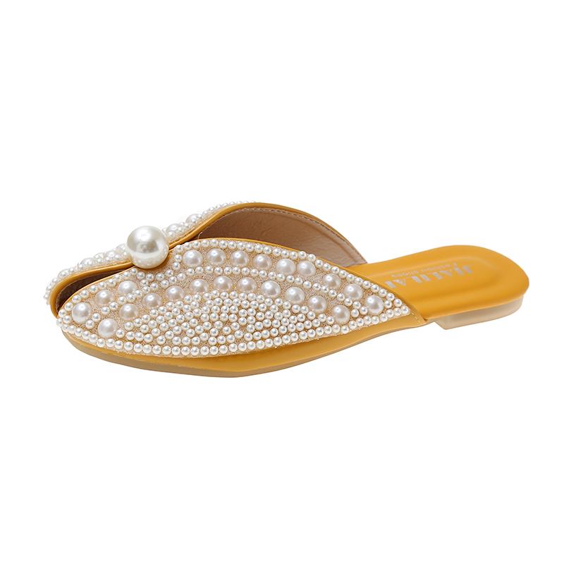 Fashion Bead Slippers Women Flats Sandals Mules Casual Shoes Loafers Summer 2025 Trend Comfort Shoes Elegant Dress Shallow Slides Mujer 36 жёлтый
Fashion Bead Slippers Women Flats Sandals Mules Casual Shoes Loafers Summer 2025 Trend Comfort Shoes Elegant Dress Shallow Slides Mujer 36 жёлтый