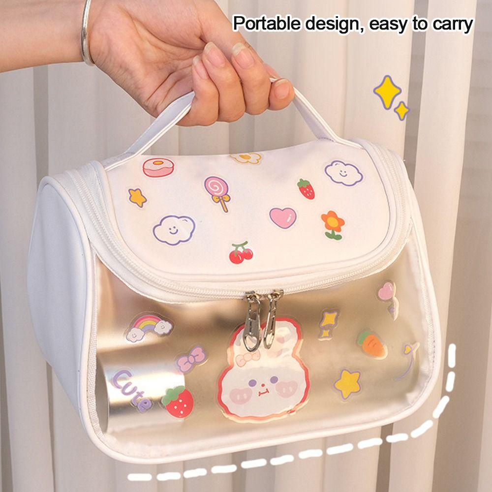 Gradient Color Handbags Large Capacity Toiletries Organizer Cosmetic Storage Makeup Pouch Pen Bag
Gradient Color Handbags Large Capacity Toiletries Organizer Cosmetic Storage Makeup Pouch Pen Bag
