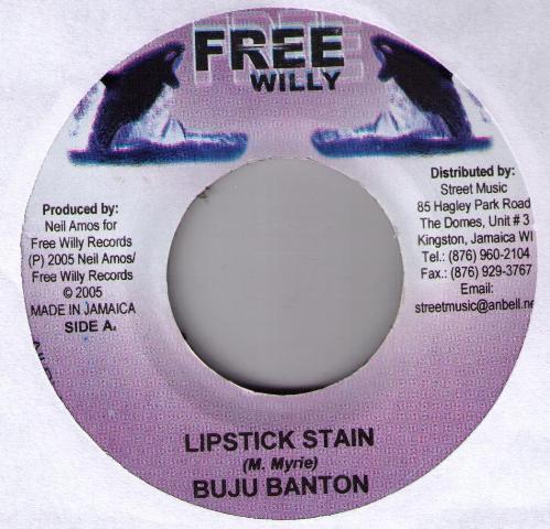 7inch Record BUJU BANTON / KANANGA - Lipstick Stain / Like Your Style NONE Free Willy 2005 Jamaica Reggae, Ska & Dub Used
7inch Record BUJU BANTON / KANANGA - Lipstick Stain / Like Your Style NONE Free Willy 2005 Jamaica Reggae, Ska & Dub Used