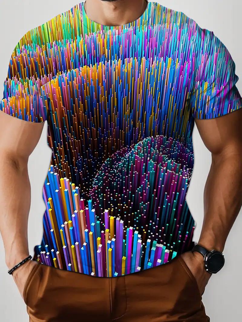 Summer Cool Colorful 3D Print T-Shirts Streetwear Men Fashion Casual Oversized O-Neck Short Sleeved T Shirt Tees Tops Clothing 6XL
Summer Cool Colorful 3D Print T-Shirts Streetwear Men Fashion Casual Oversized O-Neck Short Sleeved T Shirt Tees Tops Clothing 6XL