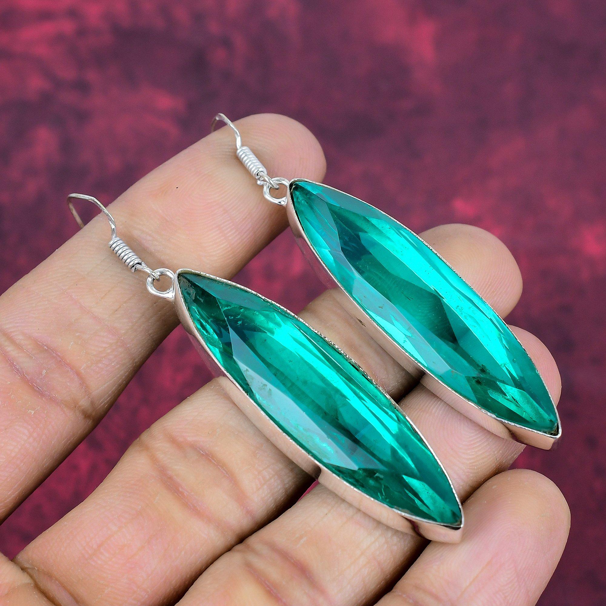 Серьги с драгоценными камнями индиголит, серьги из цельного серебра 925 пробы, старинные украшения ручной работы, подарок на День матери 2.76 Inches зелёный
Серьги с драгоценными камнями индиголит, серьги из цельного серебра 925 пробы, старинные украшения ручной работы, подарок на День матери 2.76 Inches зелёный