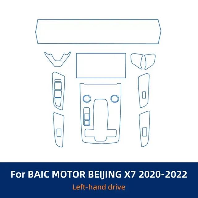 Interior Navigation Screen Gearbox Panel Automotive TPU Protective Film Cover Anti-Scratch for BAIC MOTOR BEIJING X7 - Left steering wheel
Interior Navigation Screen Gearbox Panel Automotive TPU Protective Film Cover Anti-Scratch for BAIC MOTOR BEIJING X7 - Left steering wheel