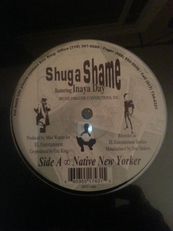 12-дюймовая пластинка SHUGA SHAME, INAYA DAY - Native New Yorker BPC1999 Bronx Paradise 1999 США Танцевальная и электронная Б/У
12-дюймовая пластинка SHUGA SHAME, INAYA DAY - Native New Yorker BPC1999 Bronx Paradise 1999 США Танцевальная и электронная Б/У