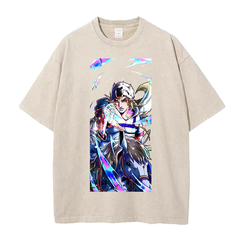 Hot Anime JoJos Bizarre Adventure Johnny Graphic Tee Men Women Clothing Washed Cotton Tshirt Casual Tshirt Harajuku T Shirt S
Hot Anime JoJos Bizarre Adventure Johnny Graphic Tee Men Women Clothing Washed Cotton Tshirt Casual Tshirt Harajuku T Shirt S