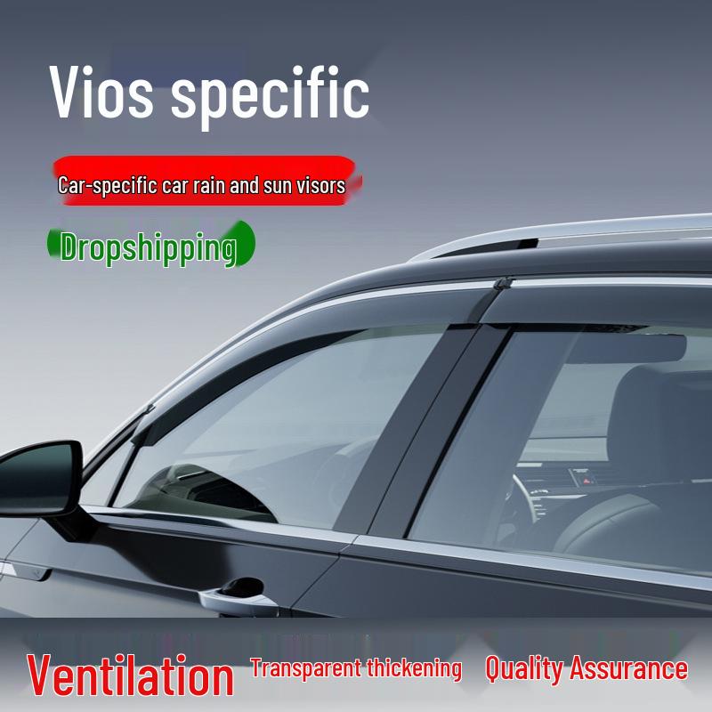 Дефлекторы боковых окон (ветровики) для Toyota Vios/Yaris L Седан 2008-2013 Vios
Дефлекторы боковых окон (ветровики) для Toyota Vios/Yaris L Седан 2008-2013 Vios
