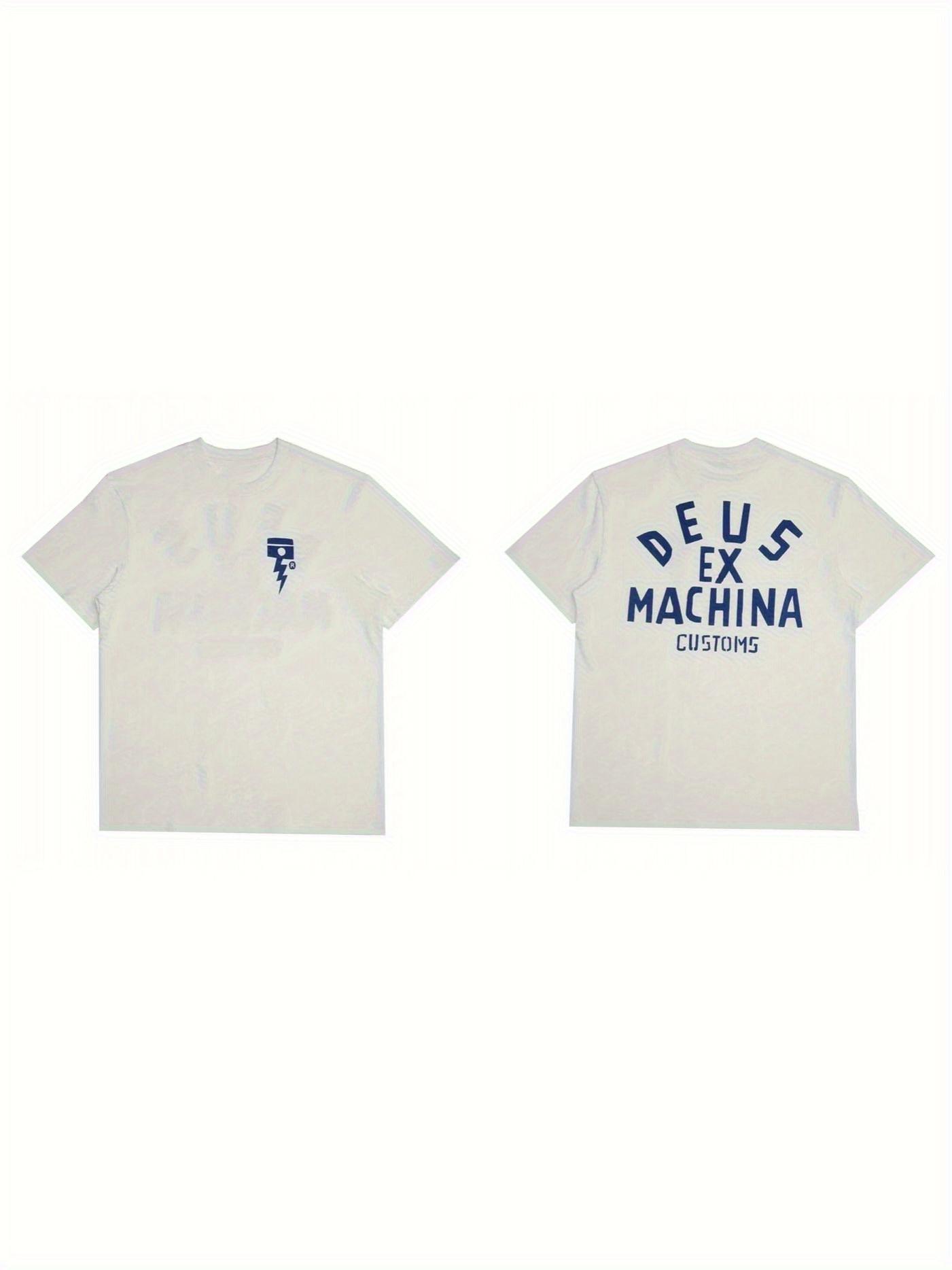Deus Motorcycle Men s and Women s T-shirts- White background with red motorcycle graphic print XXXXL
Deus Motorcycle Men s and Women s T-shirts- White background with red motorcycle graphic print XXXXL