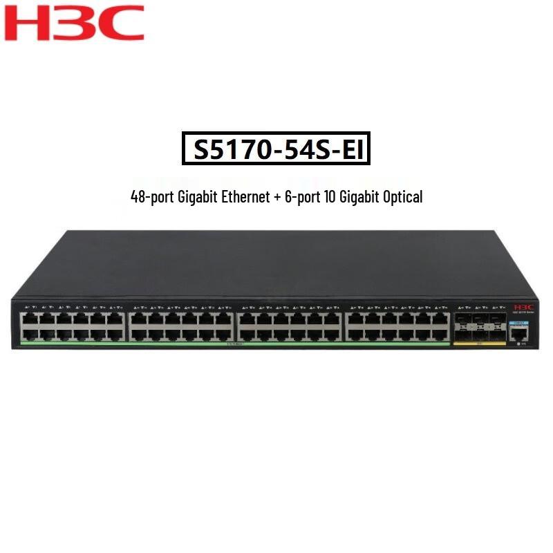 H3C S5170-54S-EI Enterprise Access Ethernet Switch
H3C S5170-54S-EI Enterprise Access Ethernet Switch