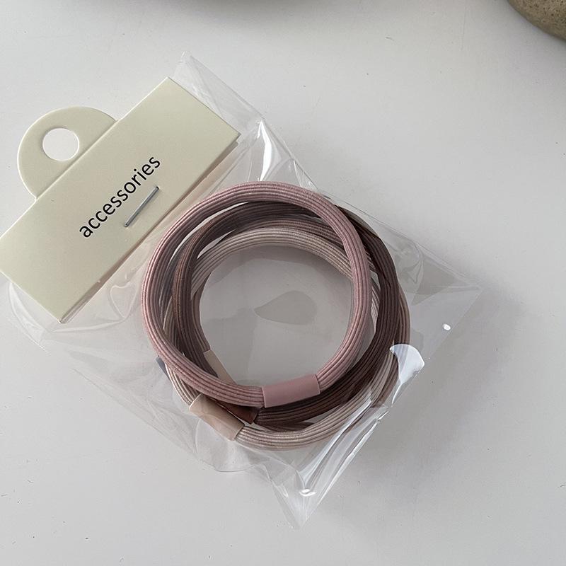 Korean Style Cute Girly Hair Ties 5-Pack - High Elastic Rubber Bands
Korean Style Cute Girly Hair Ties 5-Pack - High Elastic Rubber Bands