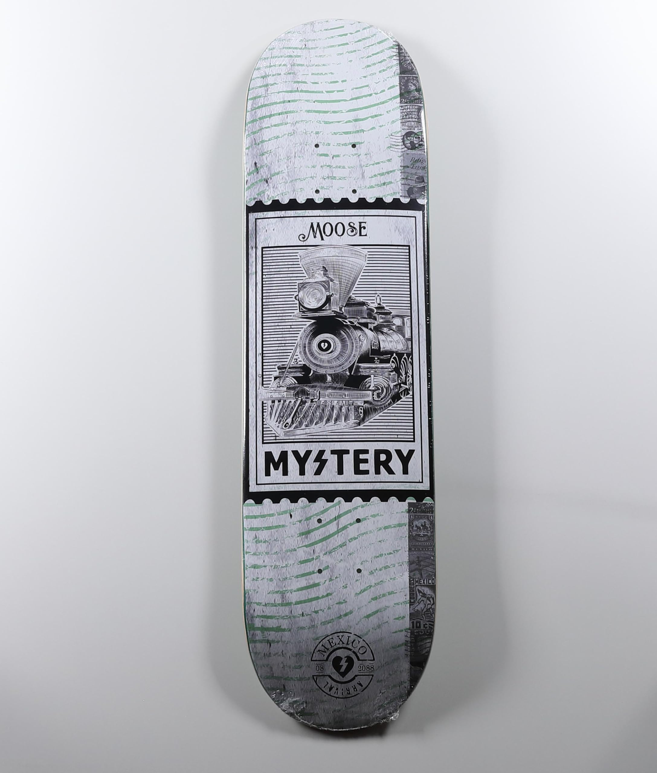 MYSTERY SKATEBOARD STUMP MOOSE дюймовая доска Mystery Skateboard Stump Moose Deck импортирована из Америки 8.125 серый
MYSTERY SKATEBOARD STUMP MOOSE дюймовая доска Mystery Skateboard Stump Moose Deck импортирована из Америки 8.125 серый
